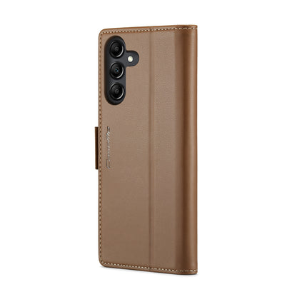 Samsung Galaxy A14 4G/5G Leather Wallet Case - RFID Blocking, Stand Function, Card Slots