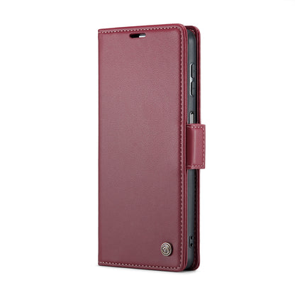 Samsung Galaxy A14 4G/5G Leather Wallet Case - RFID Blocking, Stand Function, Card Slots