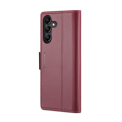 Samsung Galaxy A14 4G/5G Leather Wallet Case - RFID Blocking, Stand Function, Card Slots