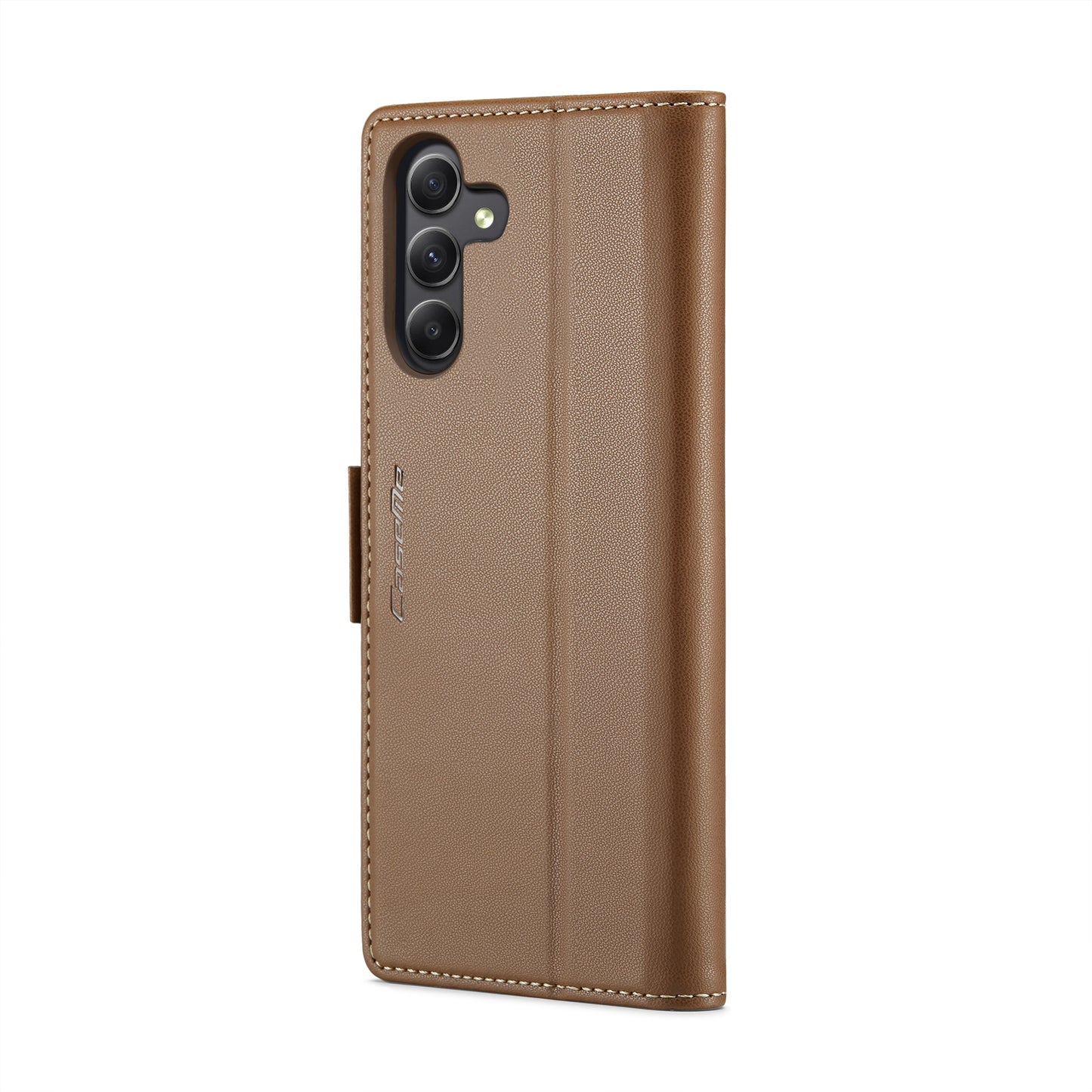 Samsung Galaxy A24 4G Leather Wallet Case - RFID Blocking, Stand Function, Card Slots