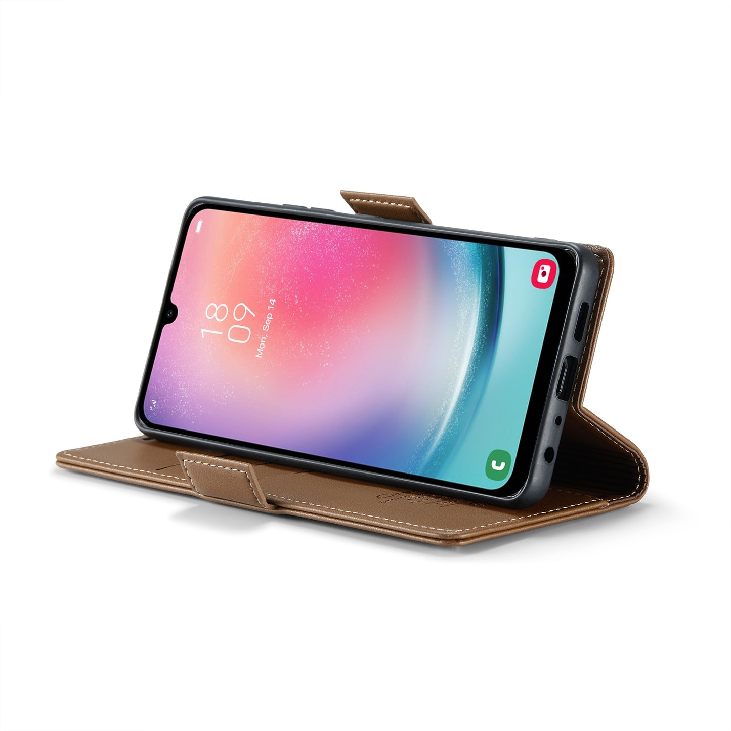 Samsung Galaxy A24 4G Leather Wallet Case - RFID Blocking, Stand Function, Card Slots