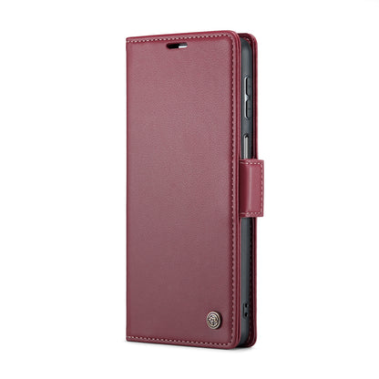 Samsung Galaxy A24 4G Leather Wallet Case - RFID Blocking, Stand Function, Card Slots