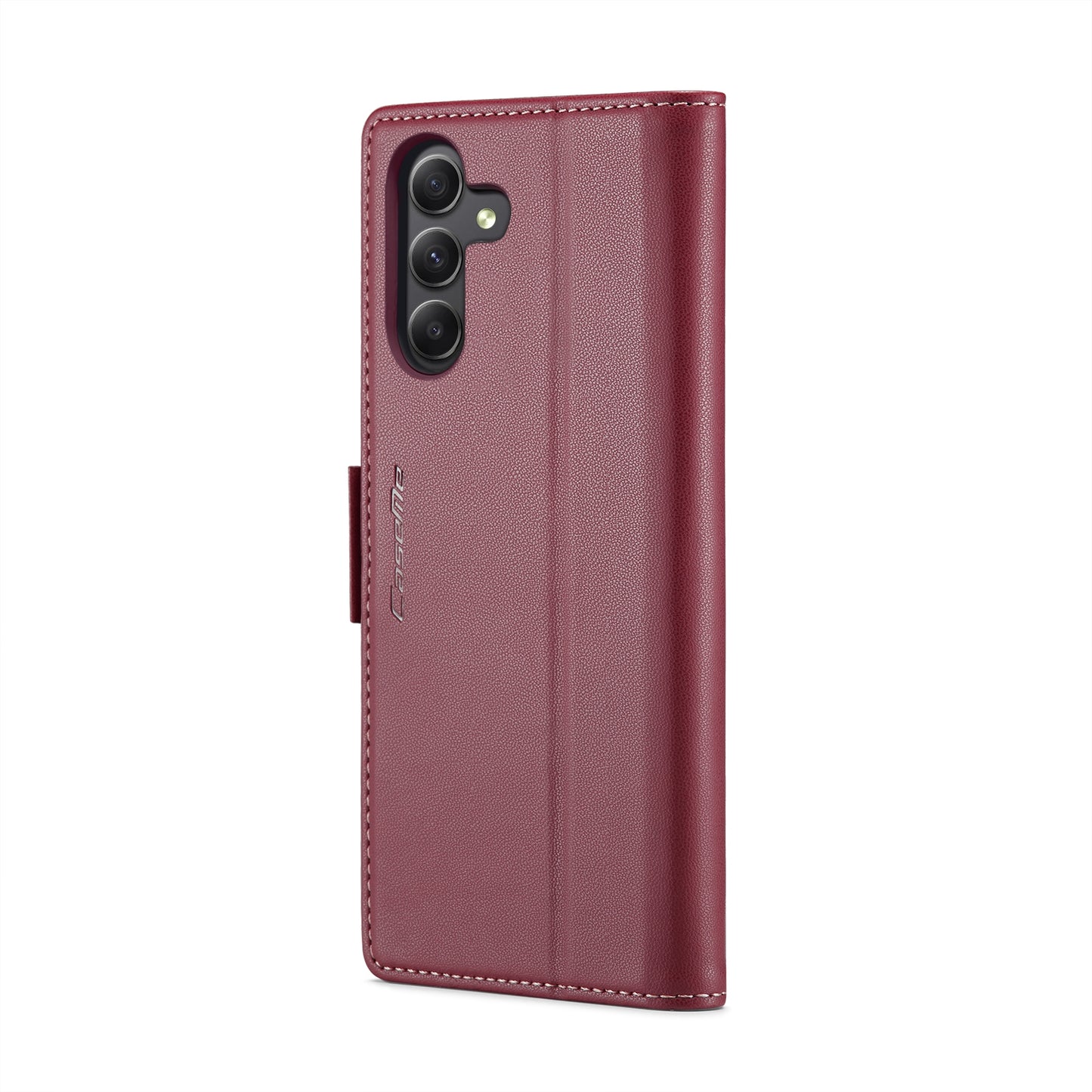 Samsung Galaxy A24 4G Leather Wallet Case - RFID Blocking, Stand Function, Card Slots