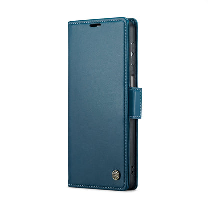 Samsung Galaxy A24 4G Leather Wallet Case - RFID Blocking, Stand Function, Card Slots
