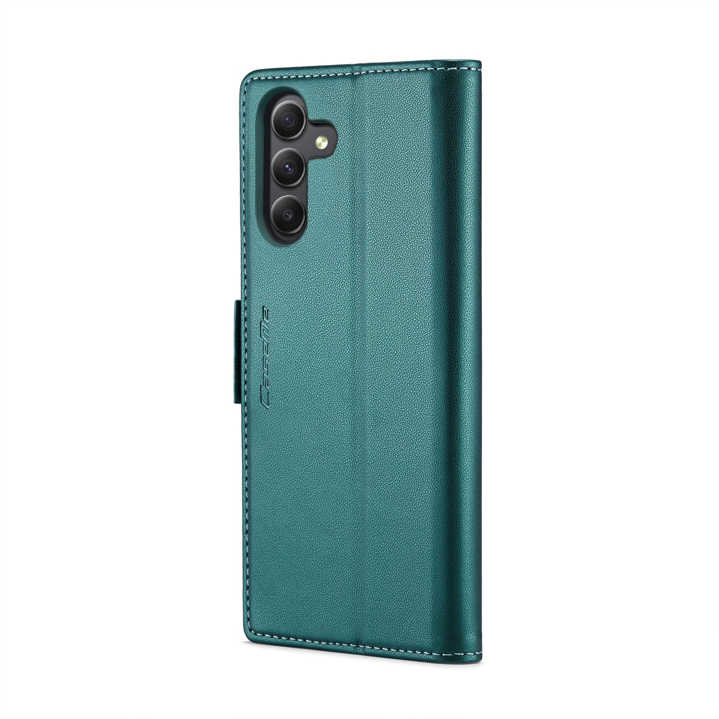 Samsung Galaxy A24 4G Leather Wallet Case - RFID Blocking, Stand Function, Card Slots