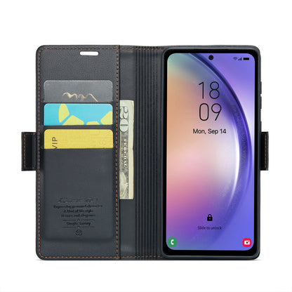 Samsung Galaxy A54 5G Leather Wallet Case - RFID Blocking, Stand Function, Card Slots