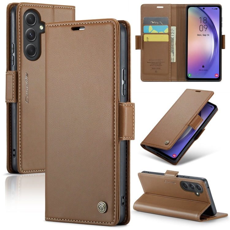 Samsung Galaxy A54 5G Leather Wallet Case - RFID Blocking, Stand Function, Card Slots