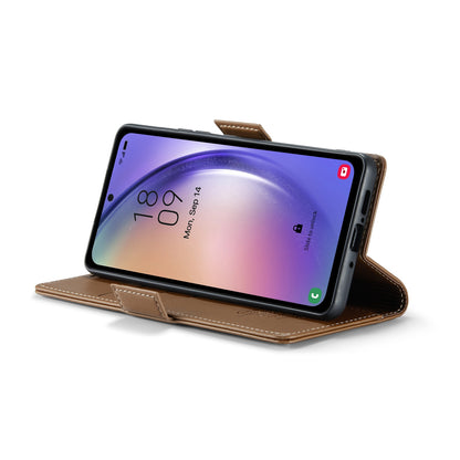 Samsung Galaxy A54 5G Leather Wallet Case - RFID Blocking, Stand Function, Card Slots