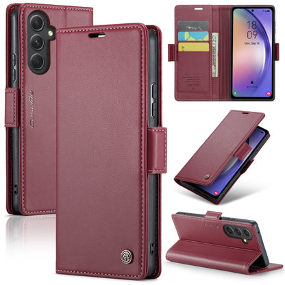 Samsung Galaxy A54 5G Leather Wallet Case - RFID Blocking, Stand Function, Card Slots