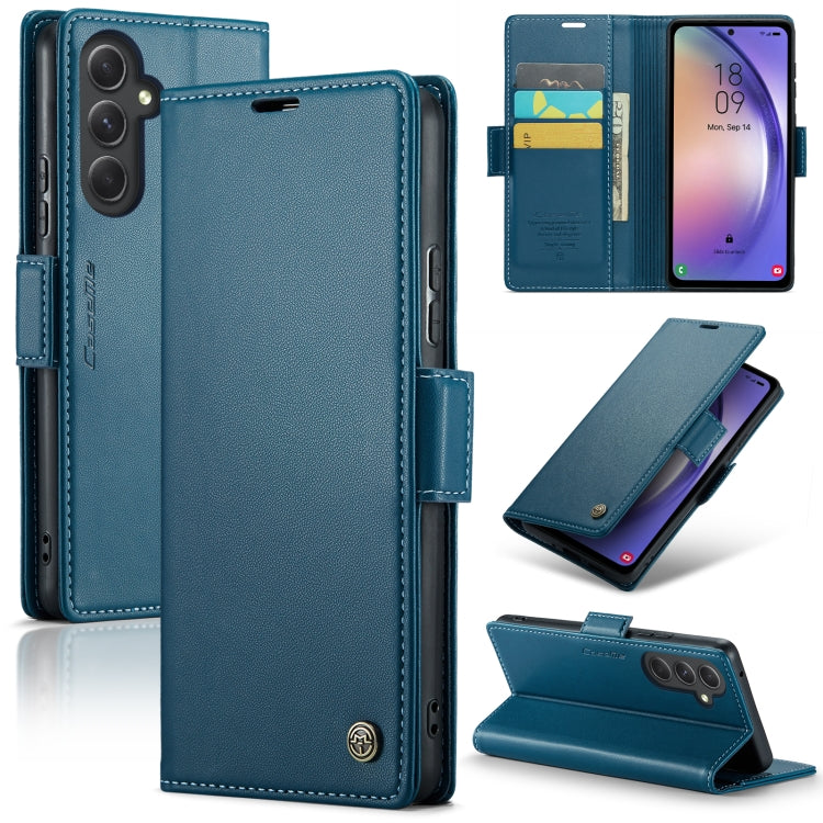 Samsung Galaxy A54 5G Leather Wallet Case - RFID Blocking, Stand Function, Card Slots