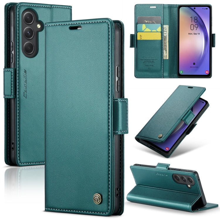Samsung Galaxy A54 5G Leather Wallet Case - RFID Blocking, Stand Function, Card Slots