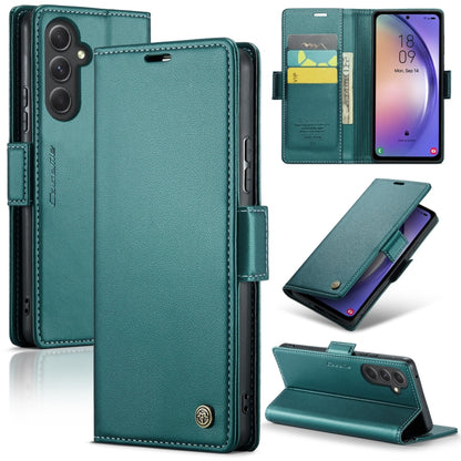 Samsung Galaxy A54 5G Leather Wallet Case - RFID Blocking, Stand Function, Card Slots