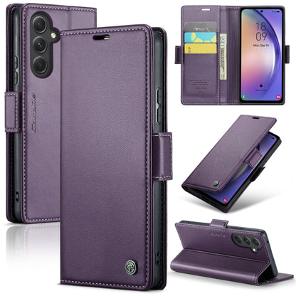 Samsung Galaxy A54 5G Leather Wallet Case - RFID Blocking, Stand Function, Card Slots