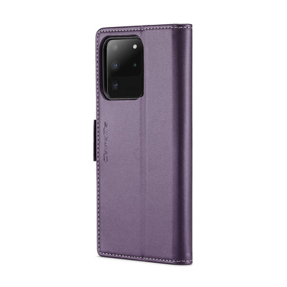 Samsung Galaxy S20 Ultra Leather Wallet Case - RFID Blocking, Stand Function, Card Slots