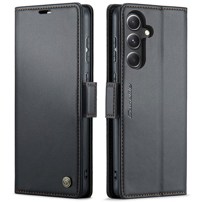 Samsung Galaxy S23 FE 5G Leather Wallet Case - RFID Blocking, Stand Function, Card Slots