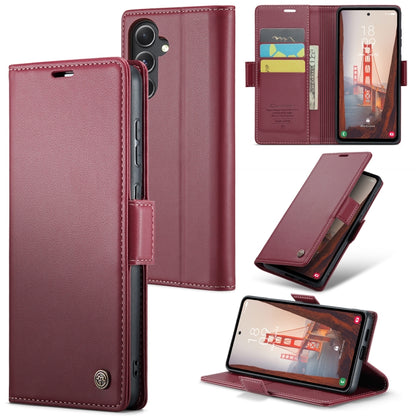 Samsung Galaxy S23 FE 5G Leather Wallet Case - RFID Blocking, Stand Function, Card Slots