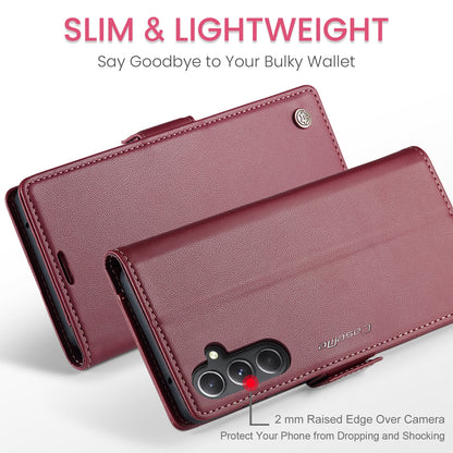 Samsung Galaxy S23 FE 5G Leather Wallet Case - RFID Blocking, Stand Function, Card Slots
