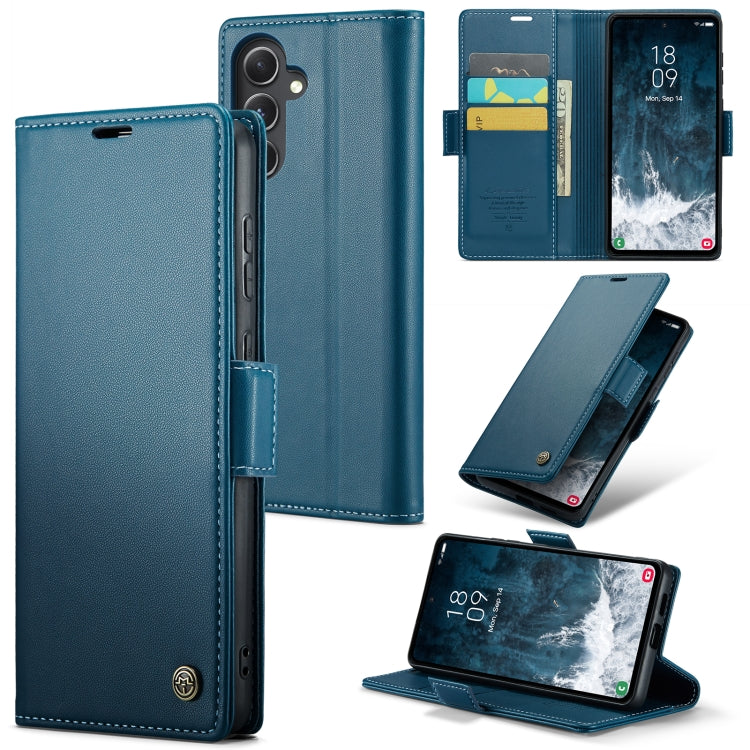 Samsung Galaxy S23 FE 5G Leather Wallet Case - RFID Blocking, Stand Function, Card Slots