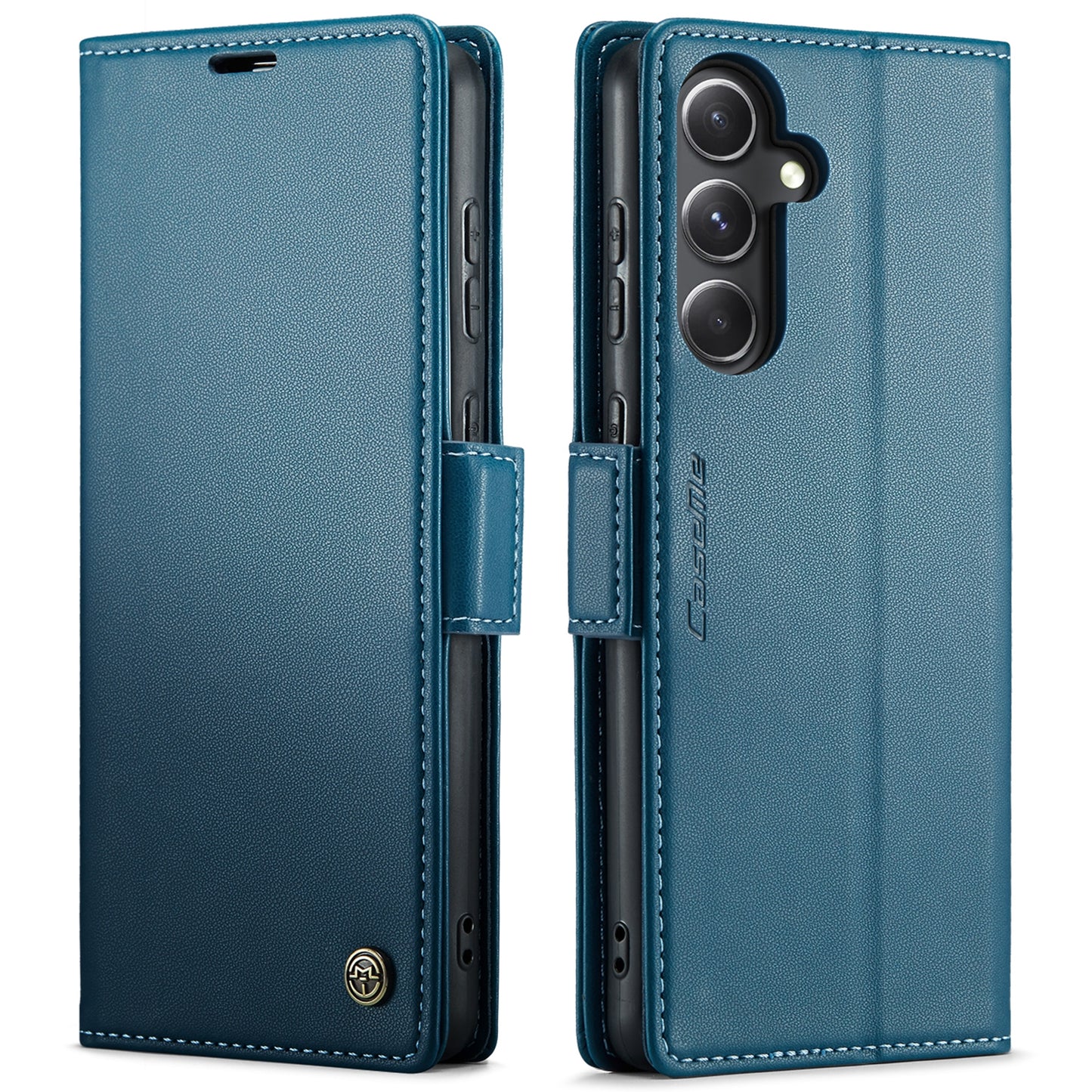Samsung Galaxy S23 FE 5G Leather Wallet Case - RFID Blocking, Stand Function, Card Slots