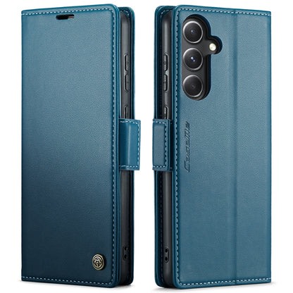 Samsung Galaxy S23 FE 5G Leather Wallet Case - RFID Blocking, Stand Function, Card Slots