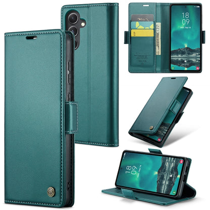 Samsung Galaxy S23 FE 5G Leather Wallet Case - RFID Blocking, Stand Function, Card Slots