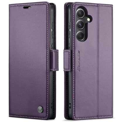 Samsung Galaxy S23 FE 5G Leather Wallet Case - RFID Blocking, Stand Function, Card Slots