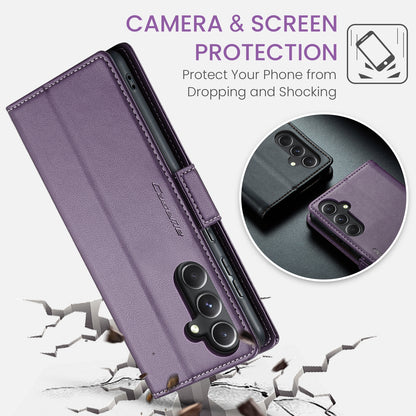 Samsung Galaxy S23 FE 5G Leather Wallet Case - RFID Blocking, Stand Function, Card Slots