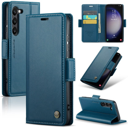 Samsung Galaxy S24 5G Leather Wallet Case - RFID Blocking, Stand Function, Card Slots