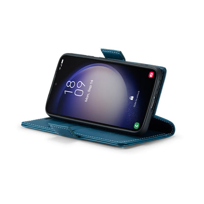 Samsung Galaxy S24 5G Leather Wallet Case - RFID Blocking, Stand Function, Card Slots
