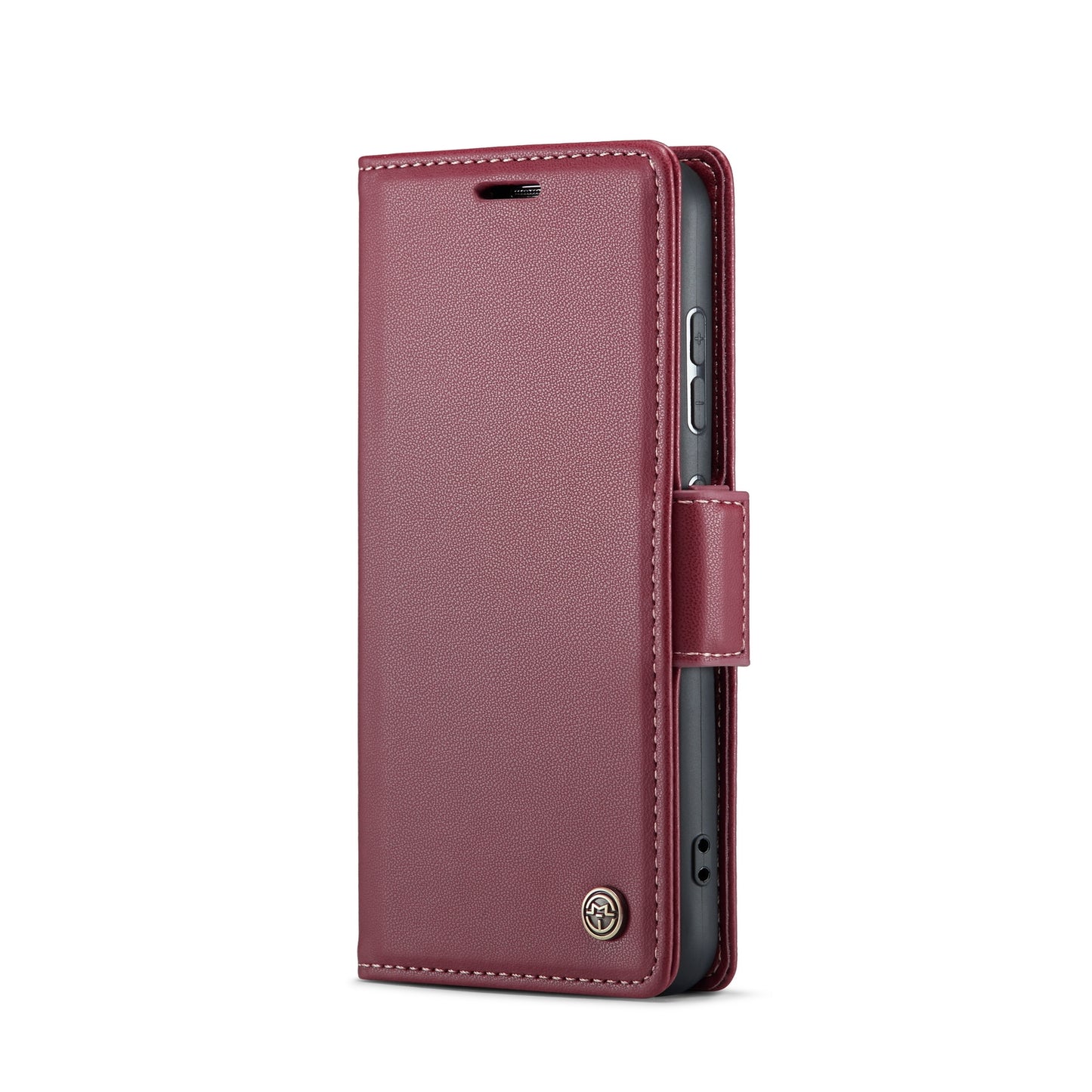 Samsung Galaxy S24+ Leather Wallet Case - RFID Blocking, Stand Function, Card Slots