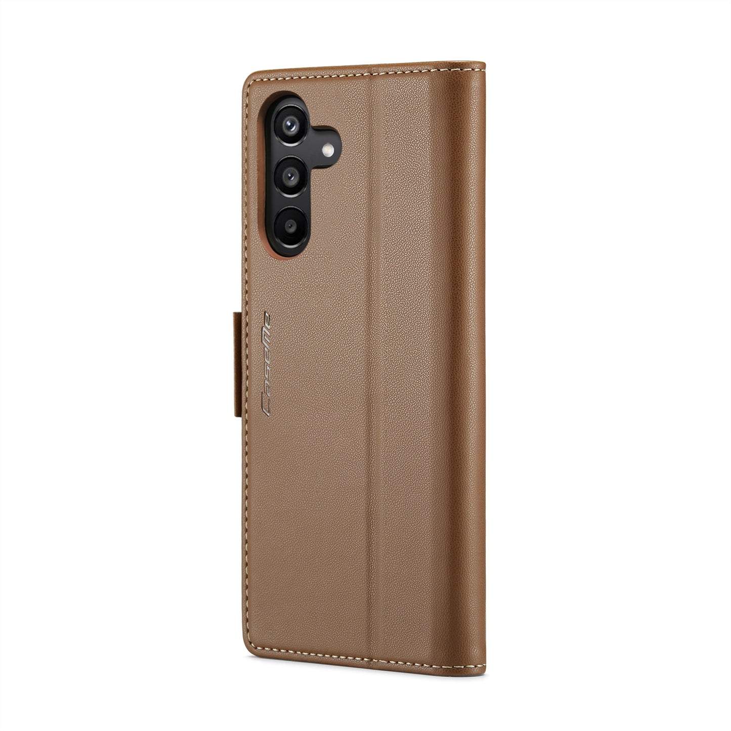 Samsung Galaxy A15 5G Leather Wallet Case - RFID Blocking, Stand Function, Card Slots