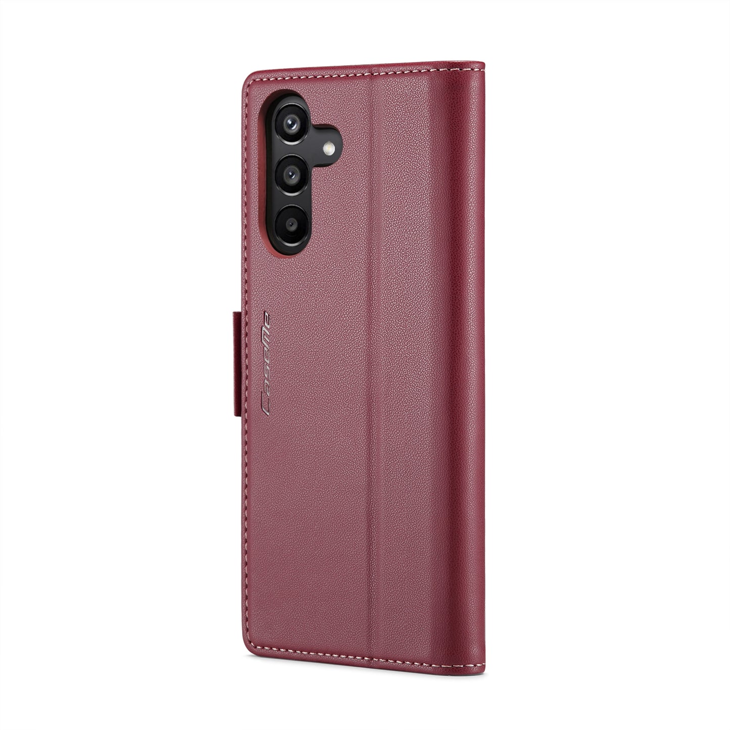 Samsung Galaxy A15 5G Leather Wallet Case - RFID Blocking, Stand Function, Card Slots