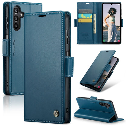 Samsung Galaxy A15 5G Leather Wallet Case - RFID Blocking, Stand Function, Card Slots