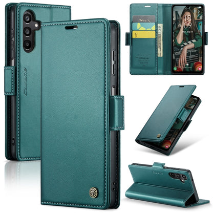 Samsung Galaxy A15 5G Leather Wallet Case - RFID Blocking, Stand Function, Card Slots