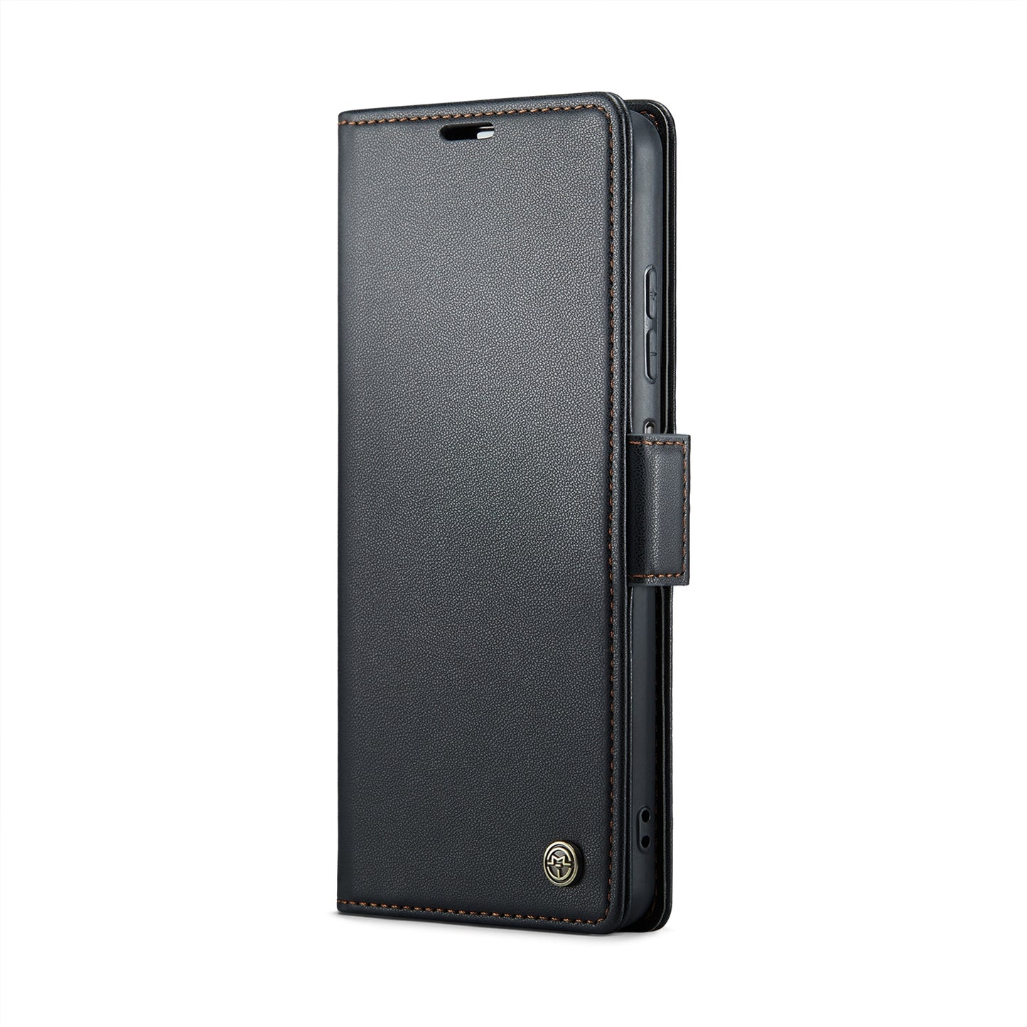 Samsung Galaxy A05s Leather Wallet Case - RFID Blocking, Stand Function, Card Slots