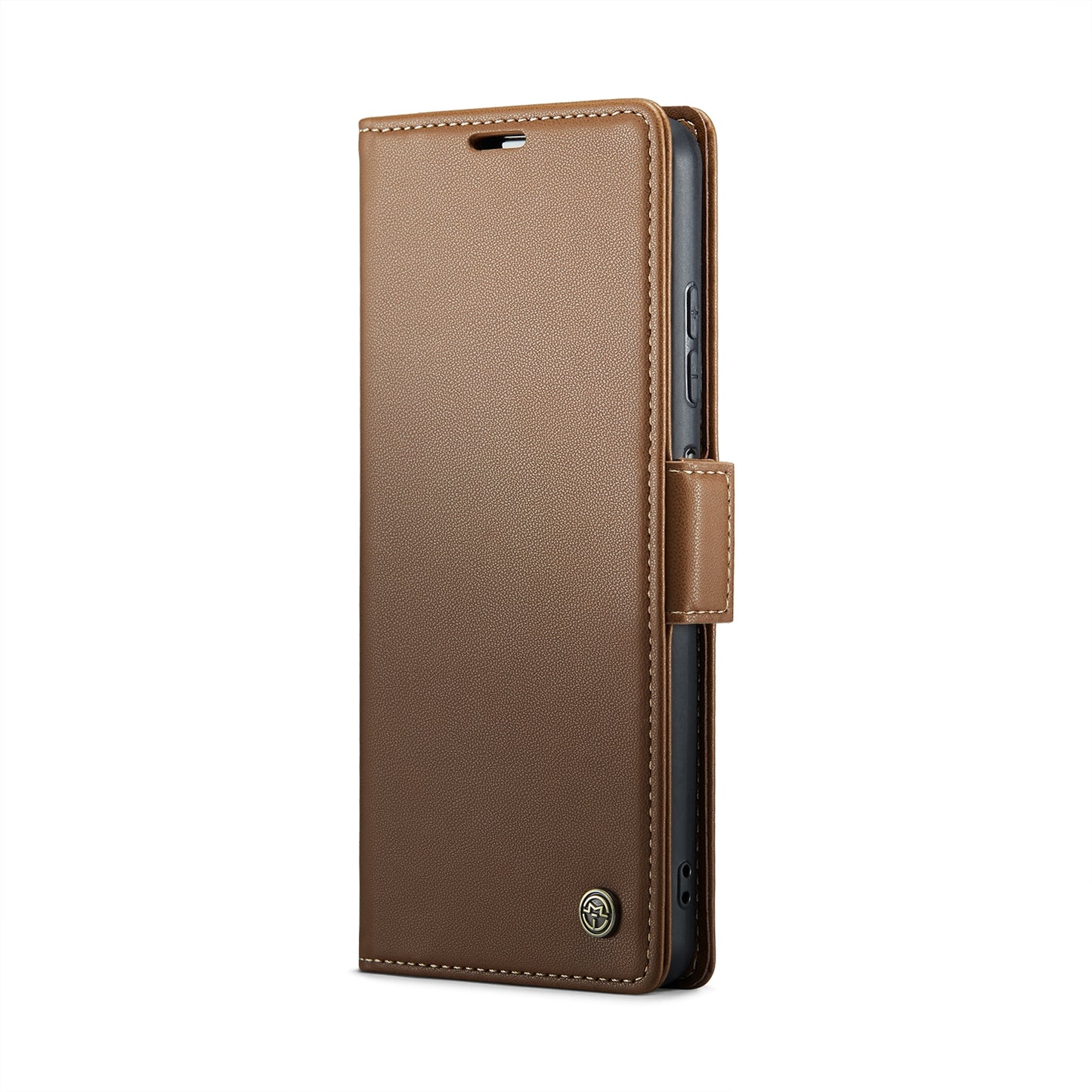 Samsung Galaxy A05s Leather Wallet Case - RFID Blocking, Stand Function, Card Slots