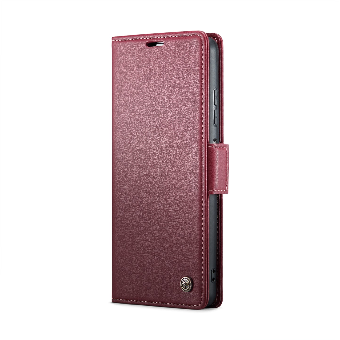 Samsung Galaxy A05s Leather Wallet Case - RFID Blocking, Stand Function, Card Slots