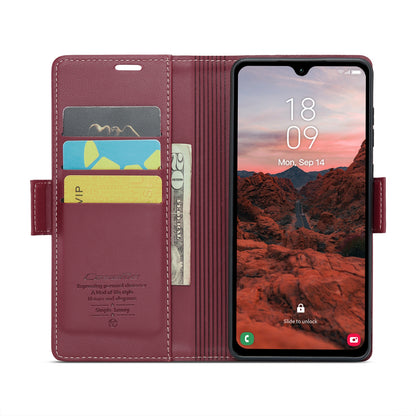 Samsung Galaxy A05s Leather Wallet Case - RFID Blocking, Stand Function, Card Slots