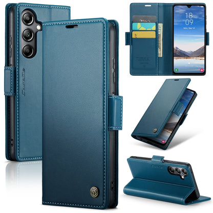 Samsung Galaxy A05s Leather Wallet Case - RFID Blocking, Stand Function, Card Slots