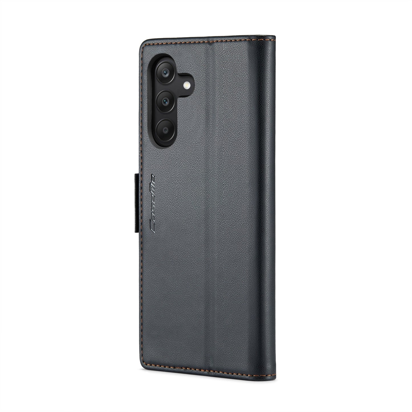 Samsung Galaxy A25 5G Leather Wallet Case - RFID Blocking, Stand Function, Card Slots