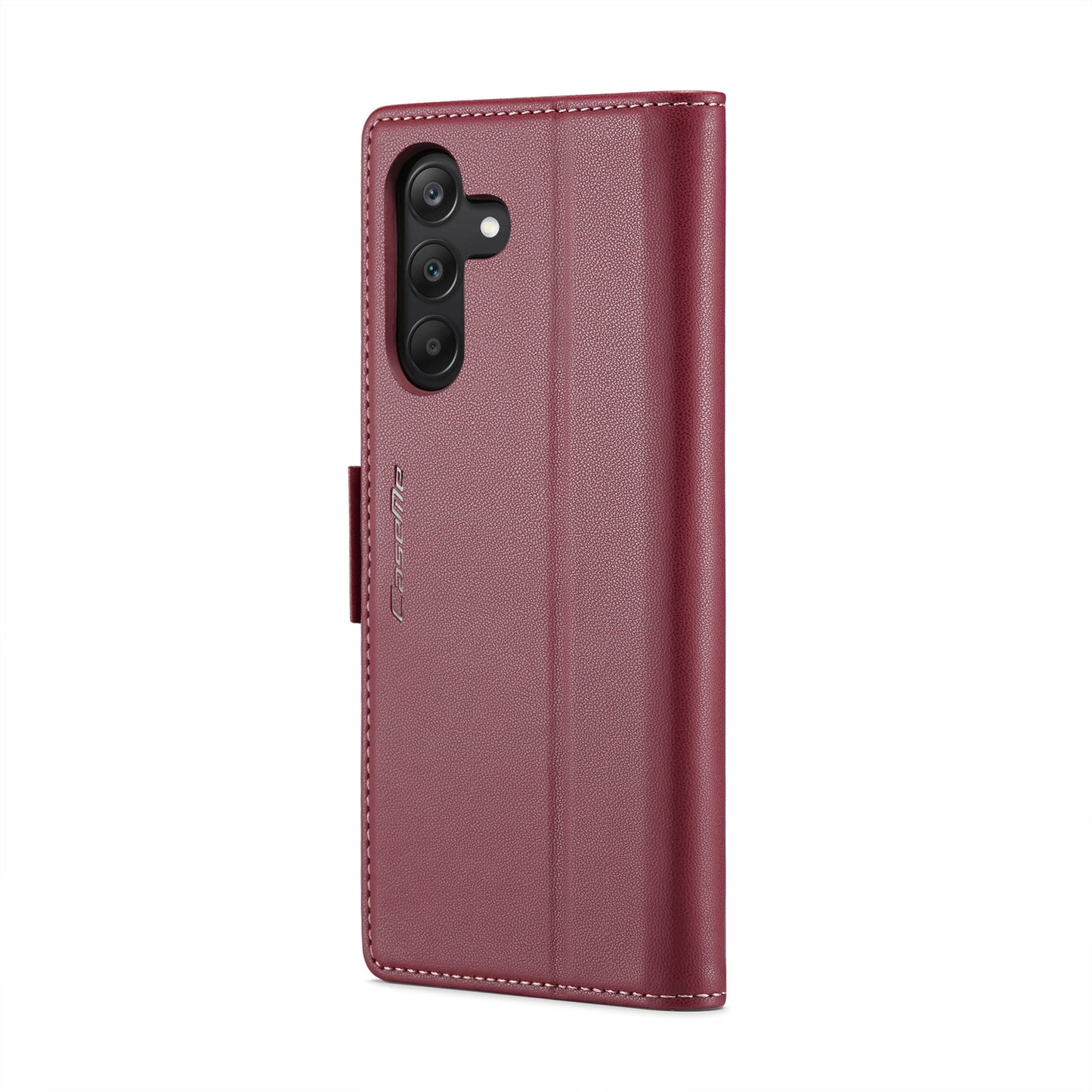 Samsung Galaxy A25 5G Leather Wallet Case - RFID Blocking, Stand Function, Card Slots