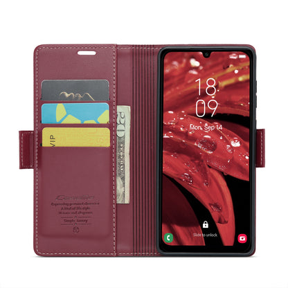 Samsung Galaxy A25 5G Leather Wallet Case - RFID Blocking, Stand Function, Card Slots
