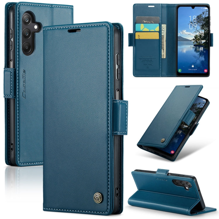 Samsung Galaxy A25 5G Leather Wallet Case - RFID Blocking, Stand Function, Card Slots