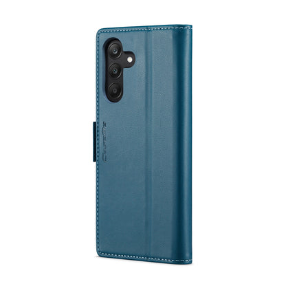 Samsung Galaxy A25 5G Leather Wallet Case - RFID Blocking, Stand Function, Card Slots