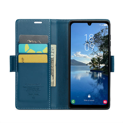 Samsung Galaxy A25 5G Leather Wallet Case - RFID Blocking, Stand Function, Card Slots