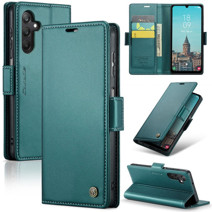 Samsung Galaxy A25 5G Leather Wallet Case - RFID Blocking, Stand Function, Card Slots