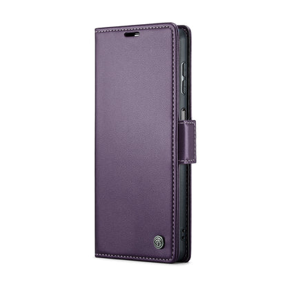 Samsung Galaxy A25 5G Leather Wallet Case - RFID Blocking, Stand Function, Card Slots