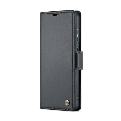 Samsung Galaxy A35 5G Leather Wallet Case - RFID Blocking, Stand Function, Card Slots