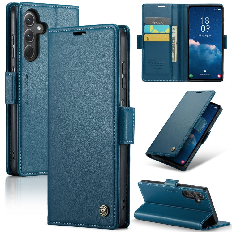 Samsung Galaxy A35 5G Leather Wallet Case - RFID Blocking, Stand Function, Card Slots