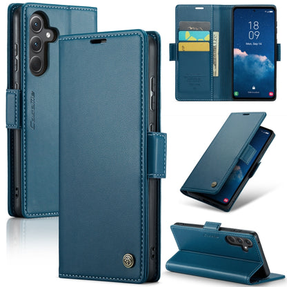 Samsung Galaxy A35 5G Leather Wallet Case - RFID Blocking, Stand Function, Card Slots